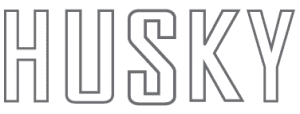 Husky Logo - White